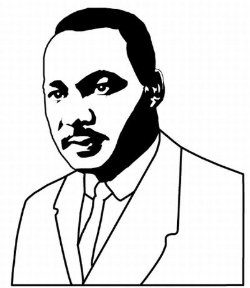 Martin Luther King Jr sketch